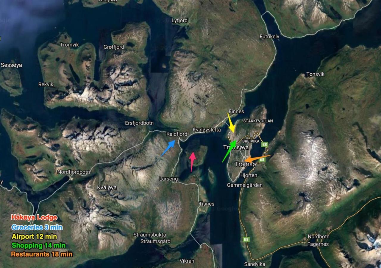 Hakoya Lodge Tromsø Dış mekan fotoğraf